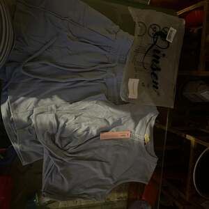 Qinsen Women's 2 Piece Ribbed Crop Tank Top and Shorts Loungewear Set in Dusty B